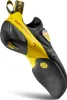 Klett-Kletterschuh "Solution Comp" von La Sportiva in Schwarz und Gelb; mit ausgeprägter Sohle und Fersenschlaufe. Produktbild-Vorschau