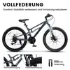 VELORS Mountainbike 24 Zoll Fahrrad 21 Gang Shimano Tourney Produktbild-Vorschau 3