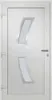 Weiße Haustür 98x200 cm mit 70 mm Profilstärke, Produktbild-Vorschau 5