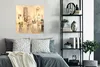 MuchoWow® Poster Gemälde - Öl - Abstrakt - Skyline 75x75 cm Produktbild-Vorschau 4