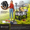Chariot pliant KESSER® GTS-9100 avec toit – Chariot de Voir les images du produit 2