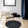 Ethno Boho decoratief jute tapijt, model Abrila, rond, Productafbeelding-voorbeeld 6