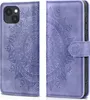 Lila iPhone 14 Wallet Case Flip Handyhülle Kunstleder mit Produktbild-Vorschau 8