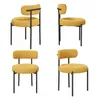 Hawthyhome  Chaises de salle à manger (4 pièces) Teddy Voir les images du produit 1