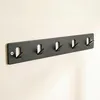 doporro Garderobenleiste mit 5 Haken, Wandgarderobe mit Produktbild-Vorschau 1