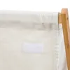 Wäschekorb faltbare Wäschebox aus Bambus 56.5x50x34cm Produktbild-Vorschau 10