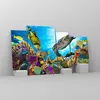 Bilder auf glas - Riff Koralle Fisch - 120x70cm - Produktbild-Vorschau 4