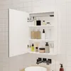 LED Spiegelschrank 60x70 cm mit Rasier-Steckdose Drei Produktbild-Vorschau 3