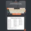 A diagram showing the shortcut key functions of a mechanical keyboard. Produktbild-Vorschau