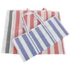 com-four® 3-voudige boodschappentas Jumbo - gestreepte Productafbeelding-voorbeeld 4