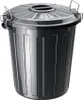 Rotho Mülleimer 25 L Basic - Abfalleimer mit Deckel 37,0 x Produktbild-Vorschau 1