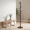 QUVIO Holzgarderobe - 175 cm hoch - 8 Haken - Produktbild-Vorschau 4