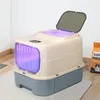 Katzentoilette mit Deckel Katzenklo bakterientötend Produktbild-Vorschau 6