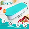 Bocaux à glace de 1,5 l, réutilisables, hermétiques, avec Voir les images du produit 2