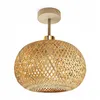 Luxolar LED Deckenlampe E27 Rattan Boho Beige/Grau - Produktbild-Vorschau 1