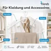 20 Stk. Kleiderbügel Anti-Rutsch Kunststoff Hemdenbügel Produktbild-Vorschau 5