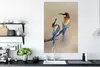 MuchoWow® Poster Vogel - Insekt - Freunde 80x120 cm - Produktbild-Vorschau 3