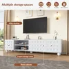 Mobile TV, dimensioni 200x40x44 cm, con 3 ante, design Anteprima dell’immagine prodotto 19
