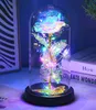 Ewige Rose in Glas mit LED-Beleuchtung, Romantiches Produktbild-Vorschau 2