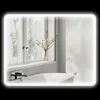 HOMCOM Badspiegel mit Beleuchtung 90x70 cm LED Spiegel mit Produktbild-Vorschau 1