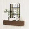 HOMCOM Wandspiegel 50 x 70 cm dekorativer Spiegel mit Produktbild-Vorschau 9
