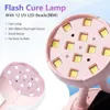 Nagellampe Aufladbar, USB Tragbare LED UV-Licht, 360 Grad Produktbild-Vorschau 4