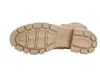 The sole of a beige boot is shown against a white background. Produktbild-Vorschau