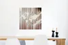 MuchoWow® Poster Weltkarte - Weiß - Holz 50x50 cm - Produktbild-Vorschau 5