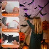24STK Halloween Deko Fledermaus, 3D Fledermaus Deko Mit Produktbild-Vorschau 6