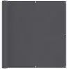 vidaXL Balkon-Sichtschutz Anthrazit 120x600 cm Produktbild-Vorschau 1
