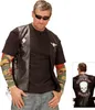 Rocker Lederweste Motorrad Rockerweste XL 54 Produktbild-Vorschau 2