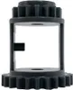 A dark gray LEGO Technic differential gear piece shown in isolation. Náhľad obrázku produktu