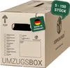 75 x Umzugskarton Smart 40 kg Traglast stabile Umzugskiste Produktbild-Vorschau 1