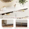 INONEFT Kommode mit 6 Schubladen, Sideboard mit Golden Produktbild-Vorschau 6