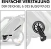hauck 3in1 Fahrradanhänger Bike n' Walk Duo Dark-green Produktbild-Vorschau 29