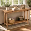 Table console, table d'entrée de 100 cm, table basse à 2 Voir les images du produit 11