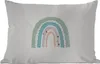 MuchoWow® Outdoor Kissen - Regenbogen - Kinder - Sterne - Produktbild-Vorschau 1