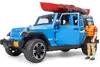 bruder Jeep Wrangler Rubicon Unlimited mit Kajak und Figur Produktbild-Vorschau 4