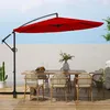 Sunula Ampelschirm 300 cm für Garten Balkon Terrasse, Rot Produktbild-Vorschau 5