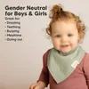 8 Stück Dreieckstuch Baby Junge Mädchen Unisex Lätzchen Produktbild-Vorschau 3
