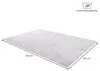 Teppich BOW waschbar 200 x 300 grau mit Shaggy Bogenmuster Produktbild-Vorschau 7