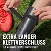 Schienbeinschoner Kinder Fußball mit Knöchelschutz Blau M Produktbild-Vorschau 2