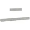6-tlg. TV-Schrank-Set Betongrau Holzwerkstoff , TV-Schränke Produktbild-Vorschau 2