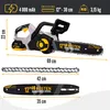 Akumulátorová řetězová pila 30Cm Brushless 2X4,0Ah BESTEN Náhled obrázku produktu 7