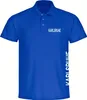 multifanshop Poloshirt - Karlsruhe - Brust & Seite, blau, Produktbild-Vorschau 1