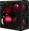 Weihnachtskugeln Glas 10cm 4 Stück - Festlich Rosa Produktbild-Vorschau 2