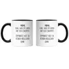 Tasse Schwarz Mama Wenigstens Keinen Hässlichen Sohn Lustig Produktbild-Vorschau 3