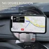 360° otočný držák mobilního telefonu do auta na palubní Náhled obrázku produktu 3