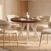 Runder Ausziehbarer Tisch für Esszimmer, PERO, Loft-Stil, Produktbild-Vorschau 2