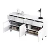 Merax Sideboard brillant, commode avec 4 tiroirs, 2 portes Voir les images du produit 17